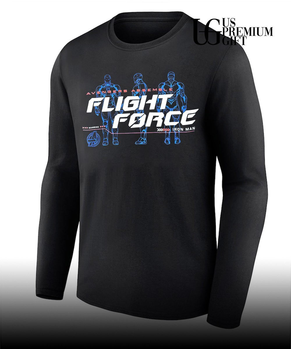 Avengers Assemble Flight Force Iron Man shirt