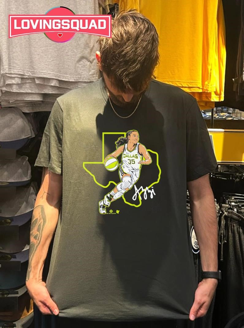 Azzi Fudd Dallas State Star Signature Shirt
