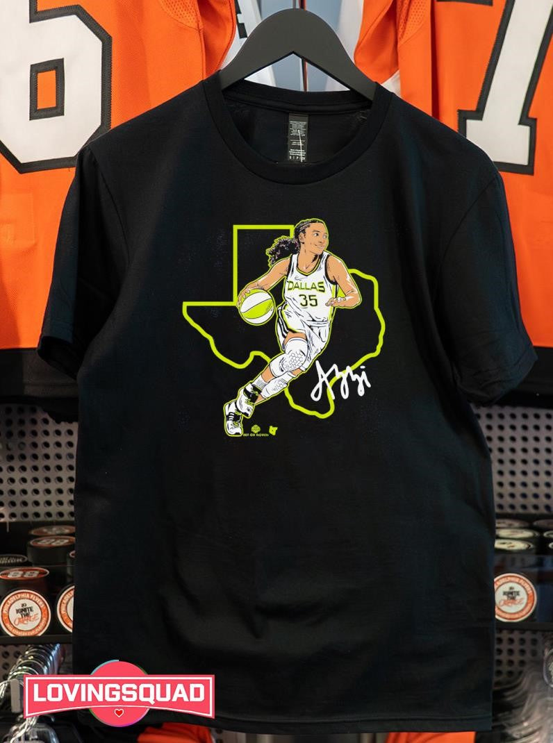 Azzi Fudd Dallas State Star Signature Shirt