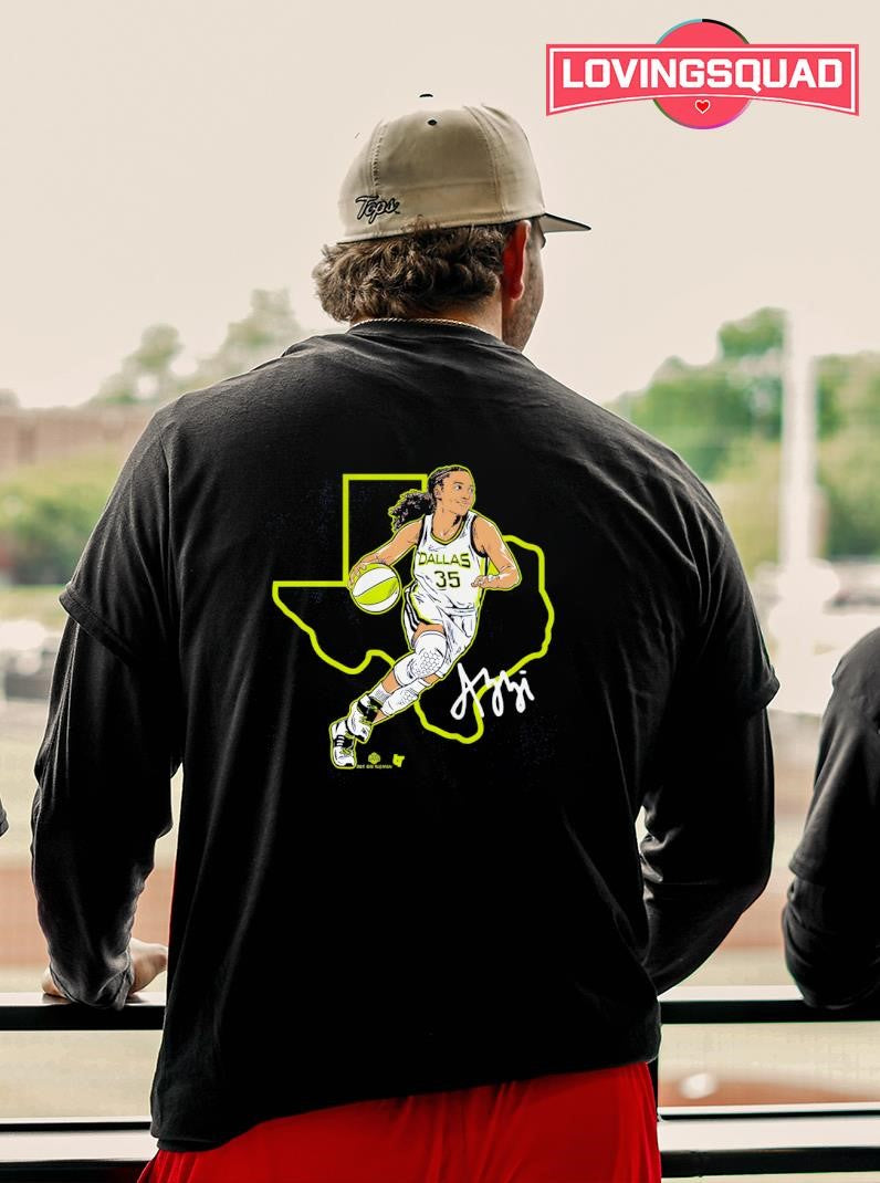 Azzi Fudd Dallas State Star Signature Shirt