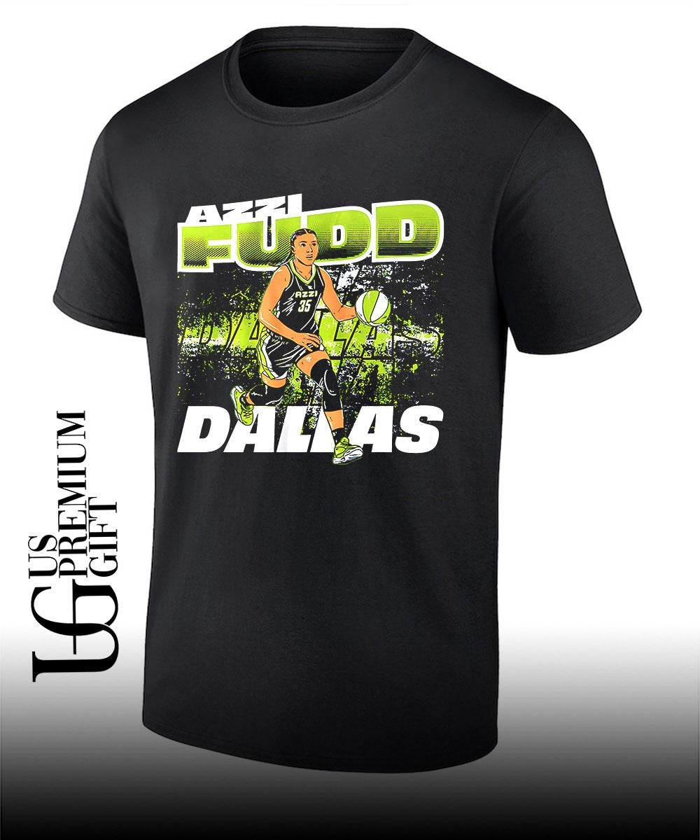 Azzi Fudd Dallas Wings WNBA street ball shirt