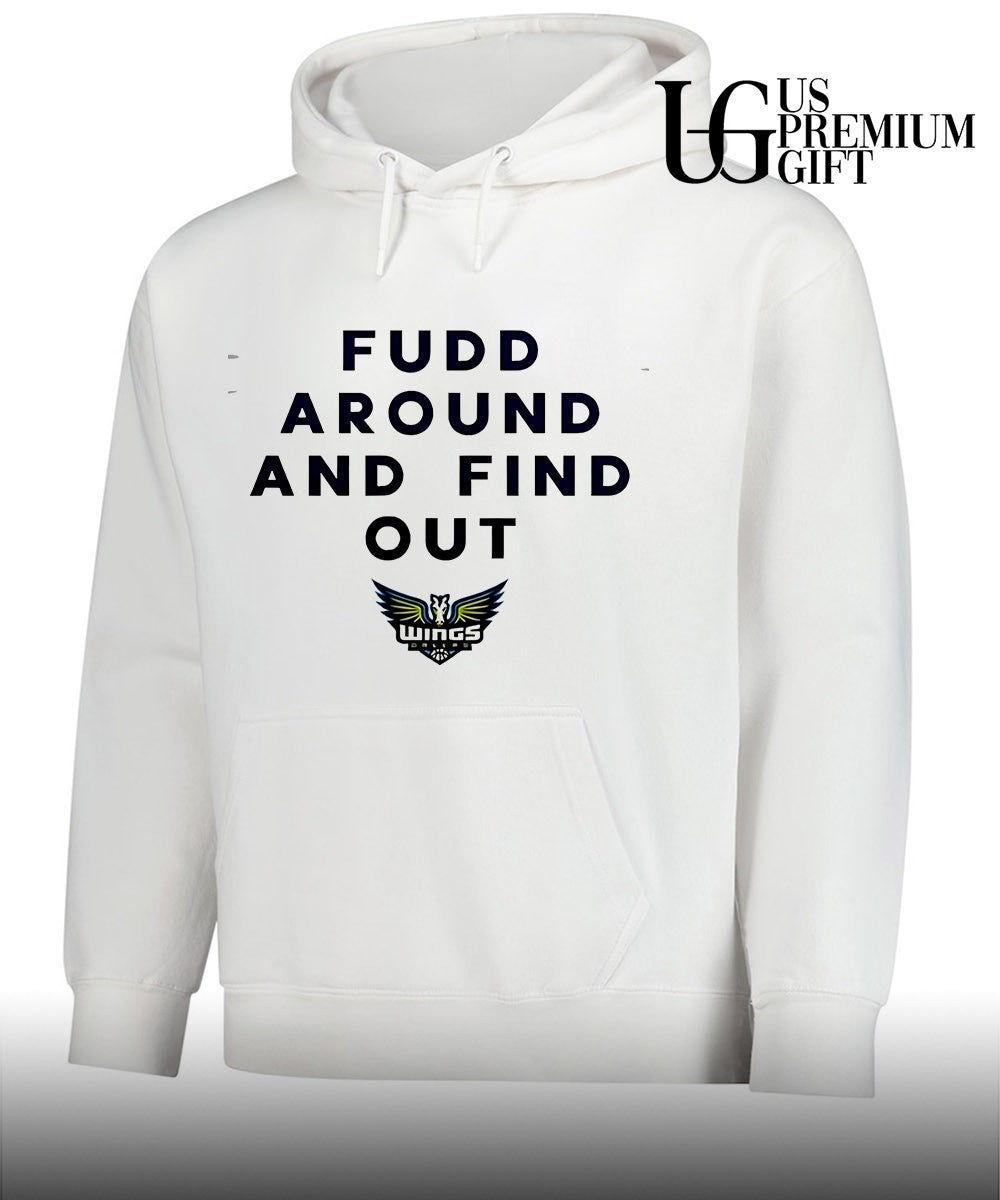 Azzi Fudd Fudd Around And Find Out Dallas Wings Basketball logo shirt