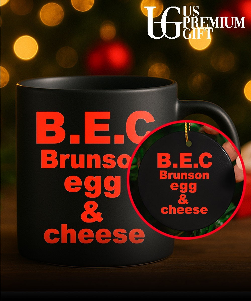 B.E.C Brunson Egg and Cheese shirt