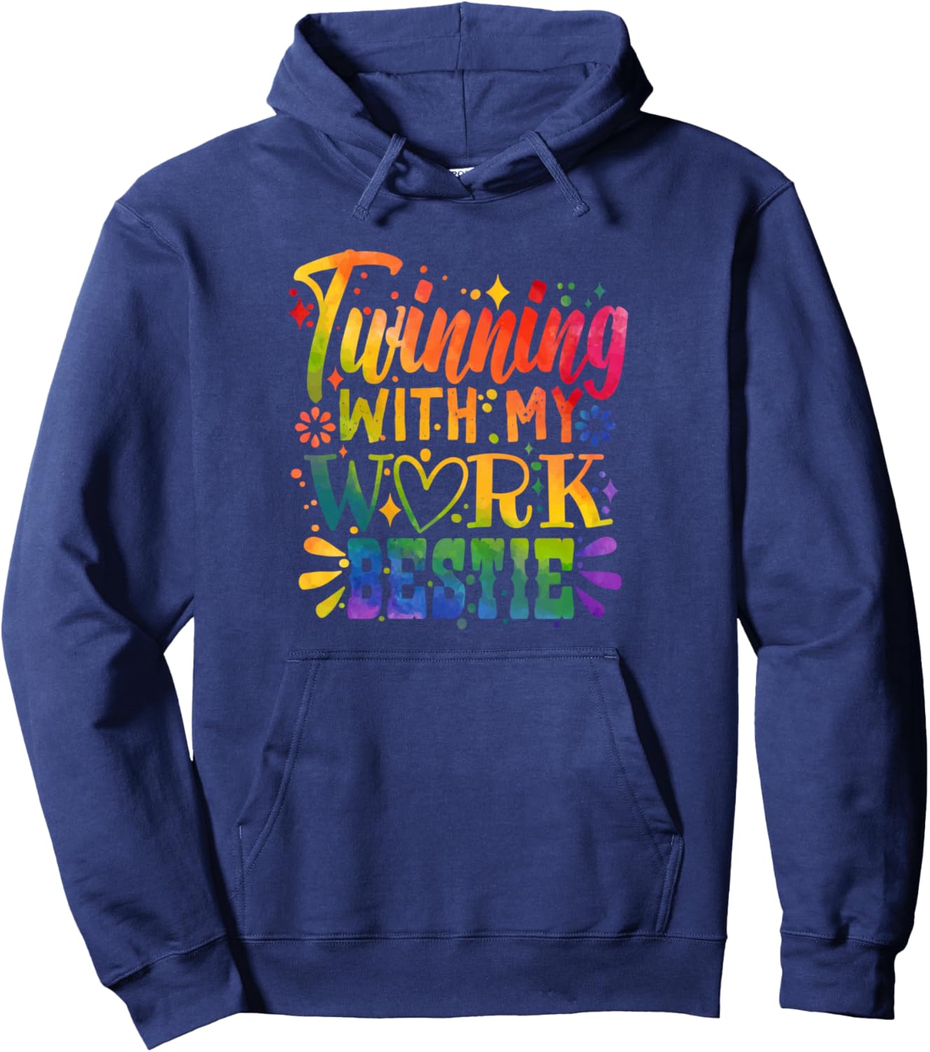 Twinning with My Bestie Spirit Week Twin Day BFF Matching Pullover Hoodie