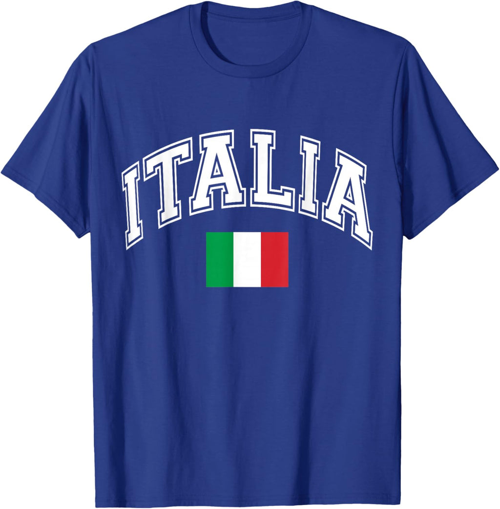 Italy Italian Flag Italia Graphic T-Shirt