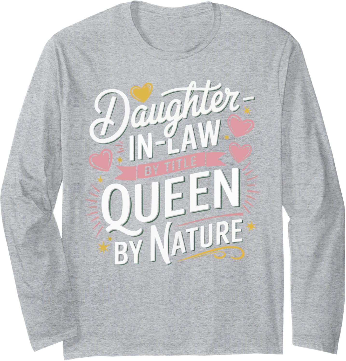 Daughter In Law Family Marriage Relative Daughter-in-Law Long Sleeve
