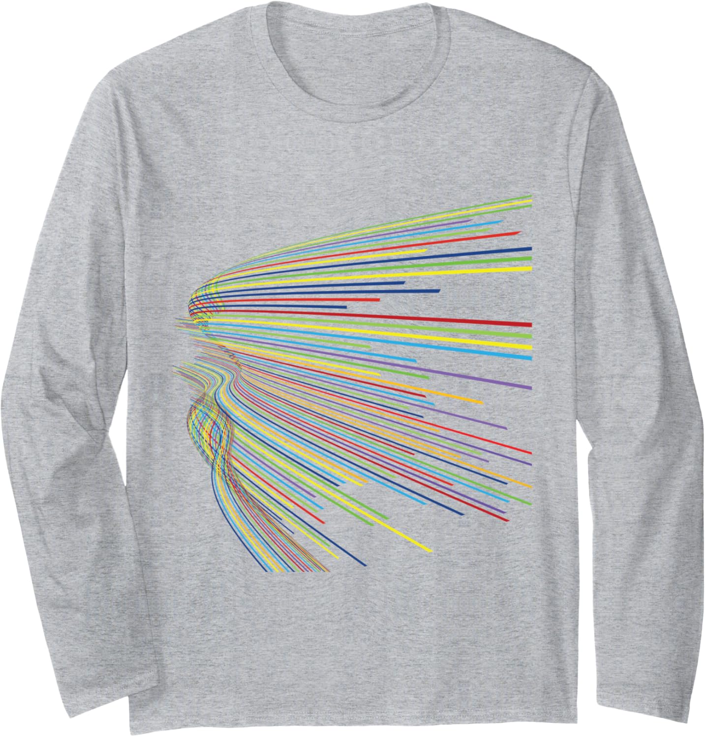 Data Stream Silhouette Long Sleeve