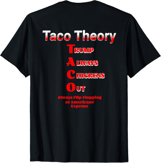 Fun Taco Theory Trumps Always Chicken Out Tacos Pun