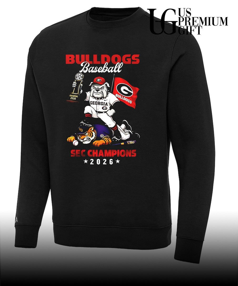 Uga Georgia Bulldogs 2026 NCAA Sec Champions shirt