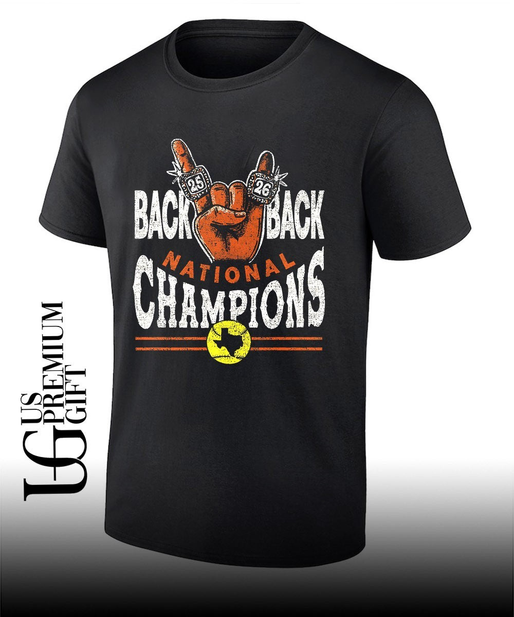 Back 2 Back Nation Champions Texas Longhorns 2026 NCAA Softball Women’s College World Series hands shirt