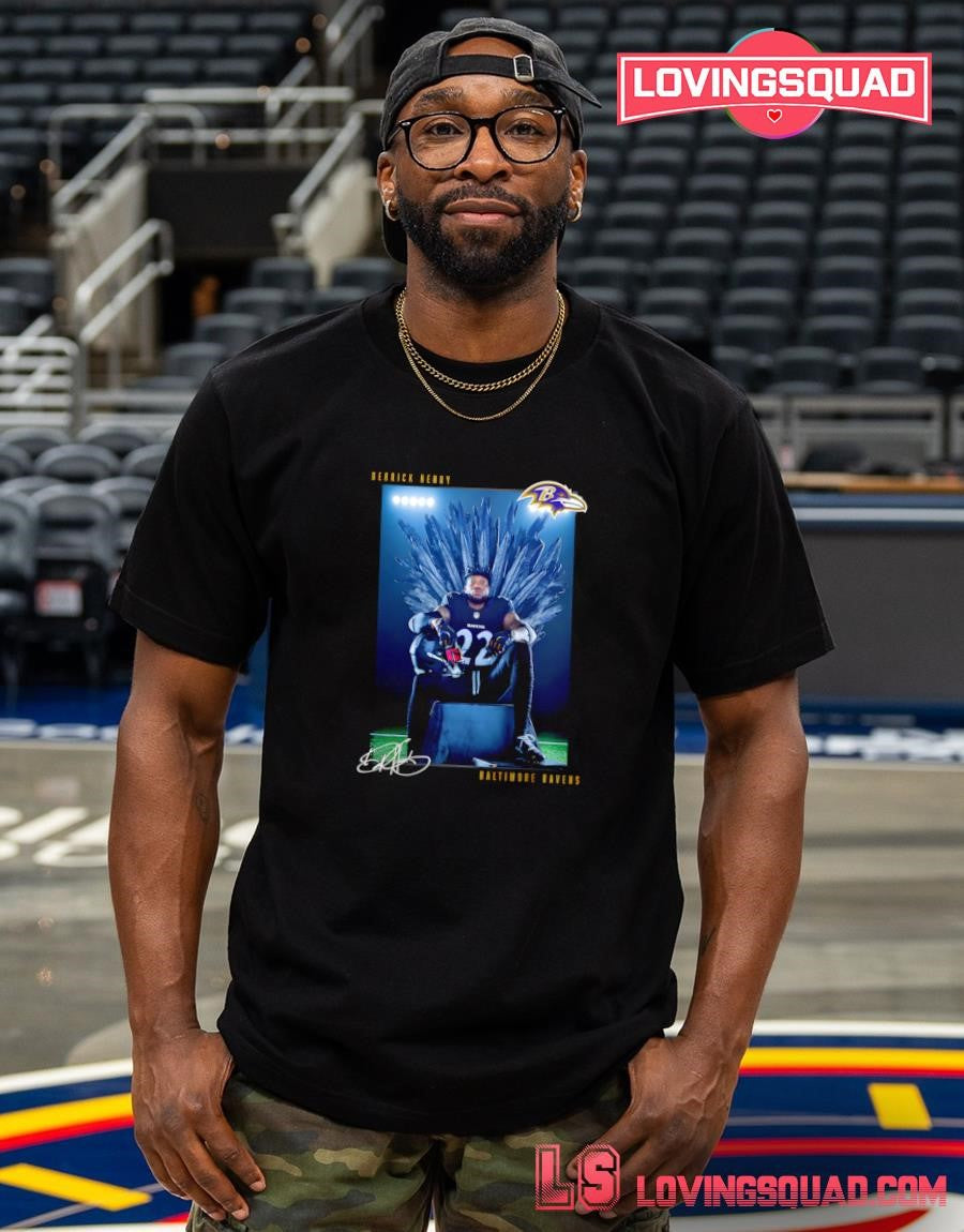 Baltimore Ravens Derrick Henry Throne Shirt