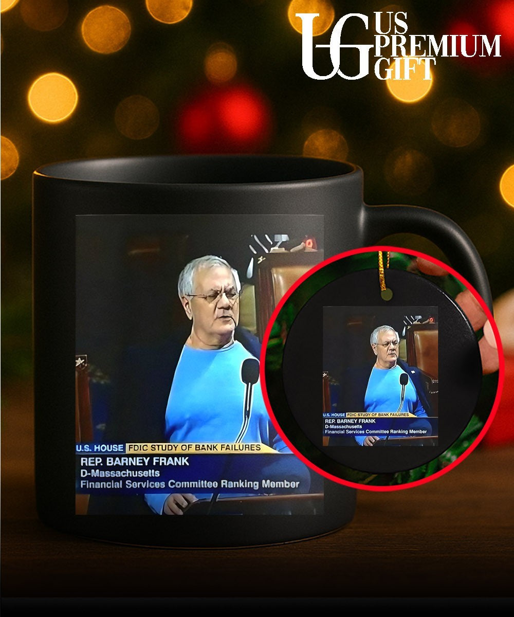 Barney Frank Blue photo shirt