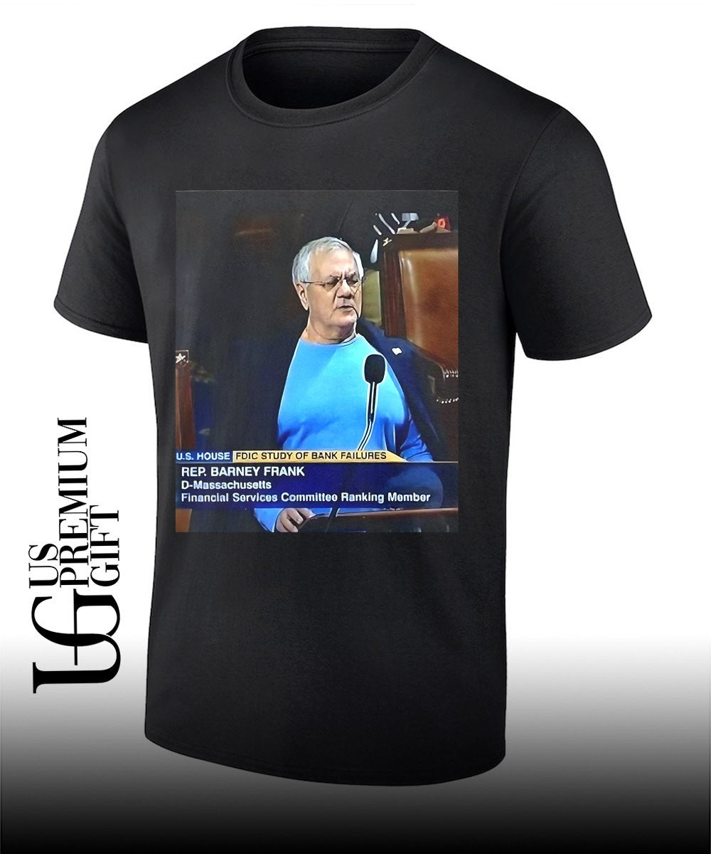 Barney Frank Blue photo shirt