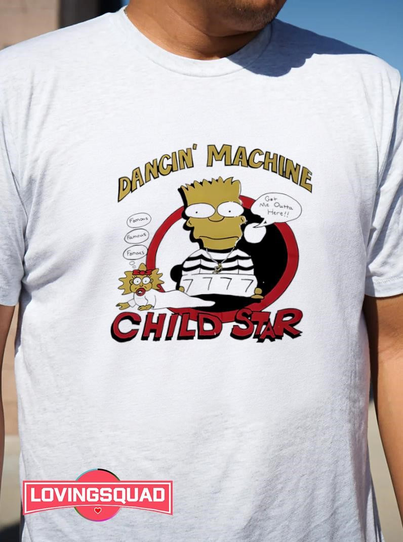 Bart Simpson Dancin’ Machine Child Star Shirt