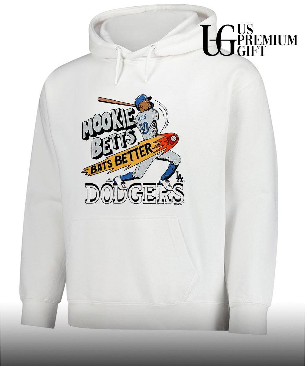 Bats Better Mookie Betts Los Angeles Dodgers baseball shirt