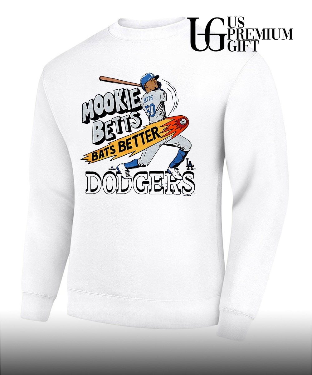 Bats Better Mookie Betts Los Angeles Dodgers baseball shirt