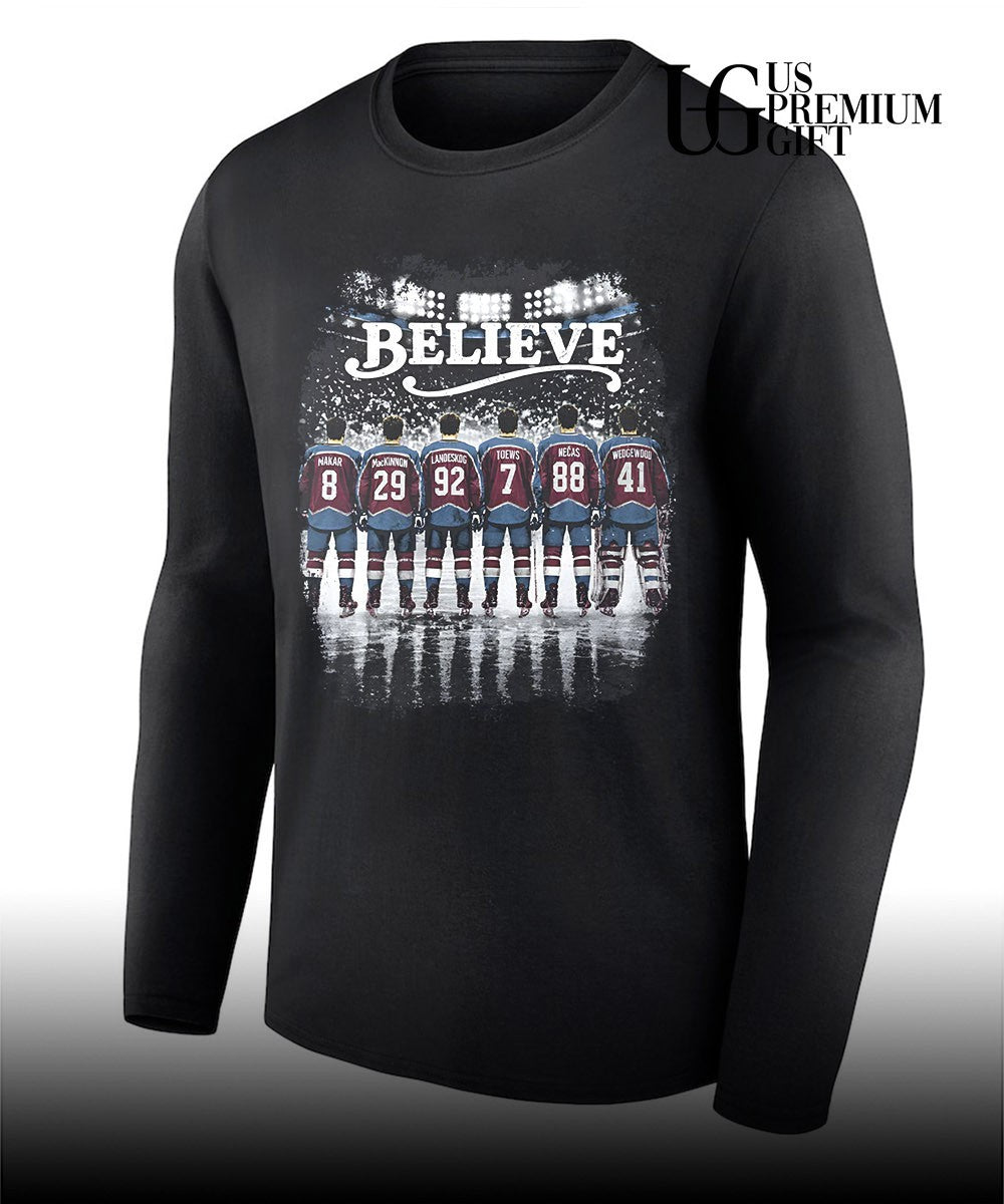 Believe Colorado Avalanche Hockey 2026 Playoffs shirt
