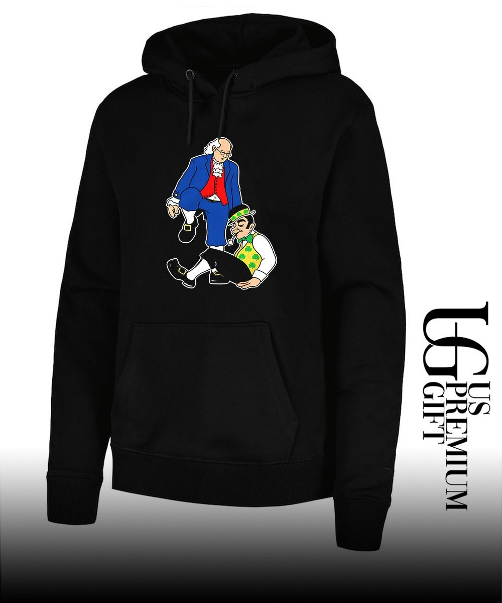 Ben Franklin Stepover Boston Celtics mascot shirt