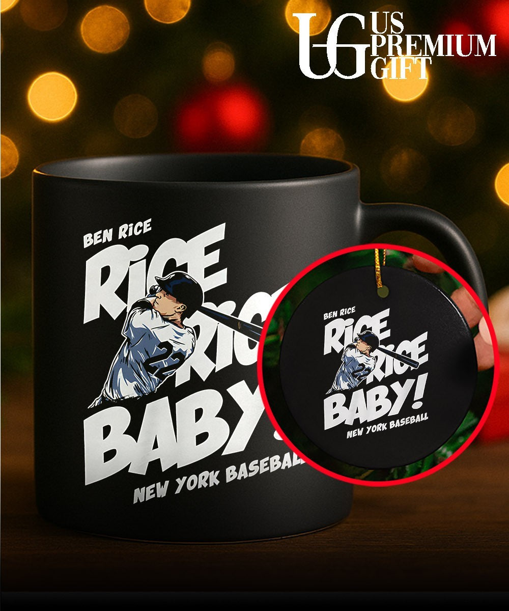 Ben Rice Rice Rice Baby New York Yankees Baseball shirt