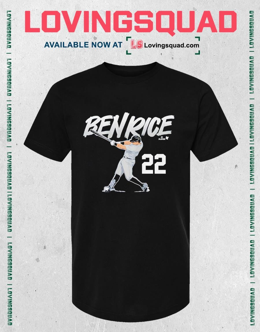 Ben Rice Slugger Swing Number Shirt