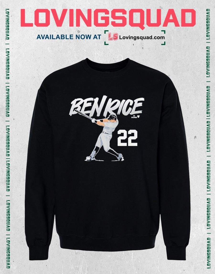 Ben Rice Slugger Swing Number Shirt