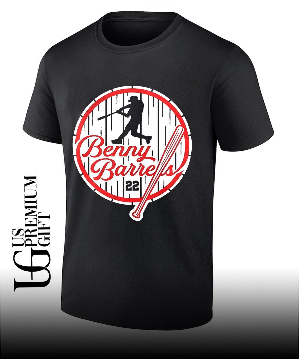 Benny Barrels New York Yankees baseball shirt