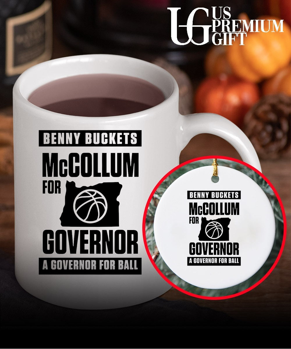Benny Buckets McCollum for Governor shirt