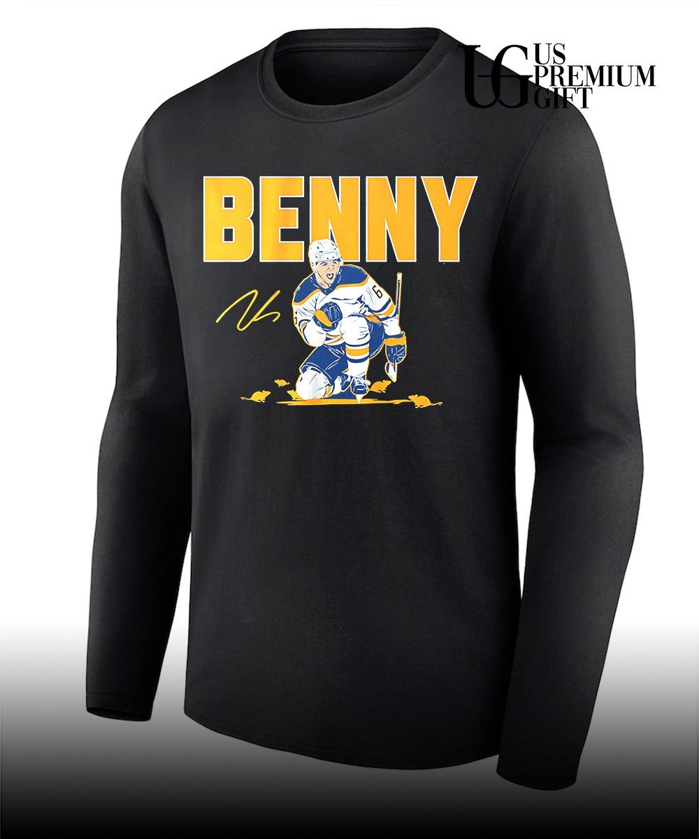 Benny Zach Benson Buffalo Sabres NHL signature shirt