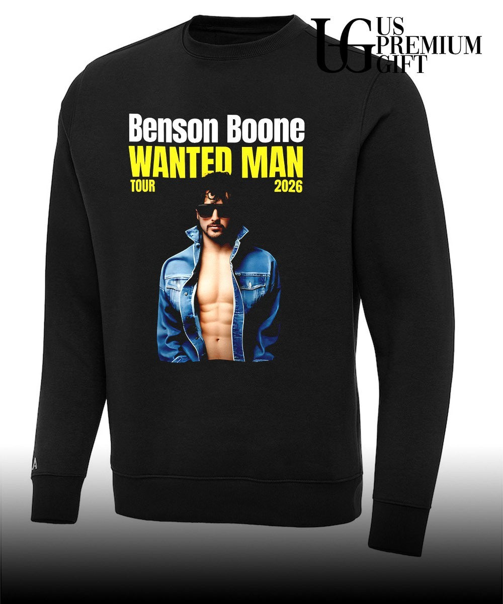 Benson Boone Wanted Man 2026 shirt