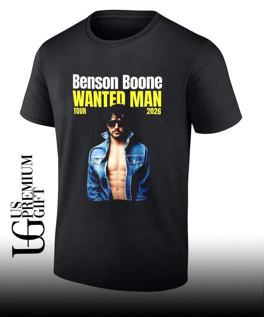 Benson Boone Wanted Man 2026 shirt