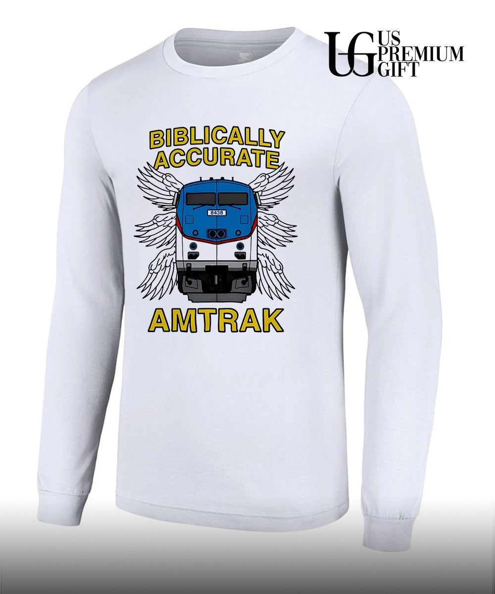 Biblically Accurate AMTRAK shirt