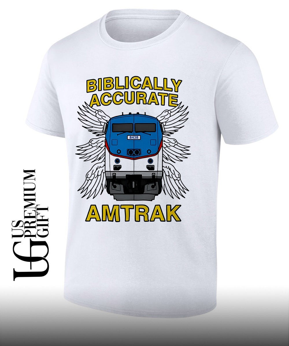 Biblically Accurate AMTRAK shirt