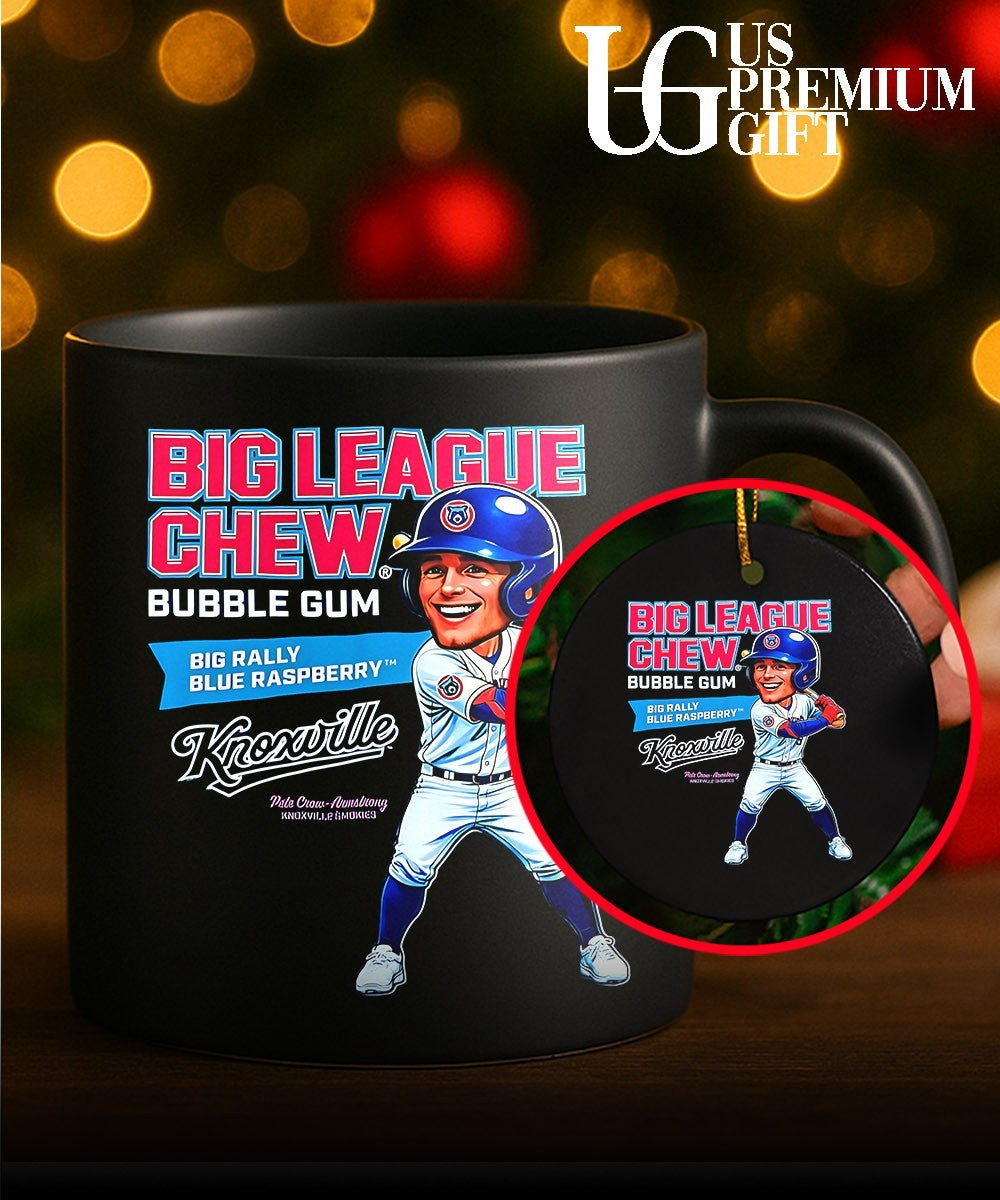 Big League Chew Bubble Gum Big Rally Blue Raspberry Knoxville Smokies 2026 shirt