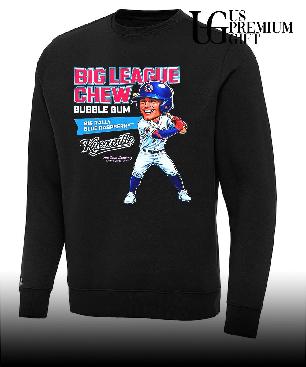 Big League Chew Bubble Gum Big Rally Blue Raspberry Knoxville Smokies 2026 shirt