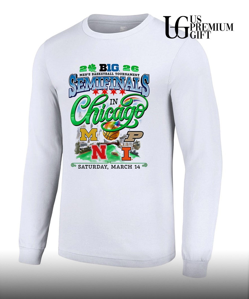Big Ten Men’s Basketball Tournament Semi-Final 2026 shirt