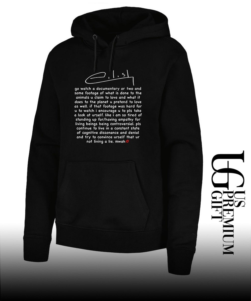 Billie Eilish Addresses Criticism shirt