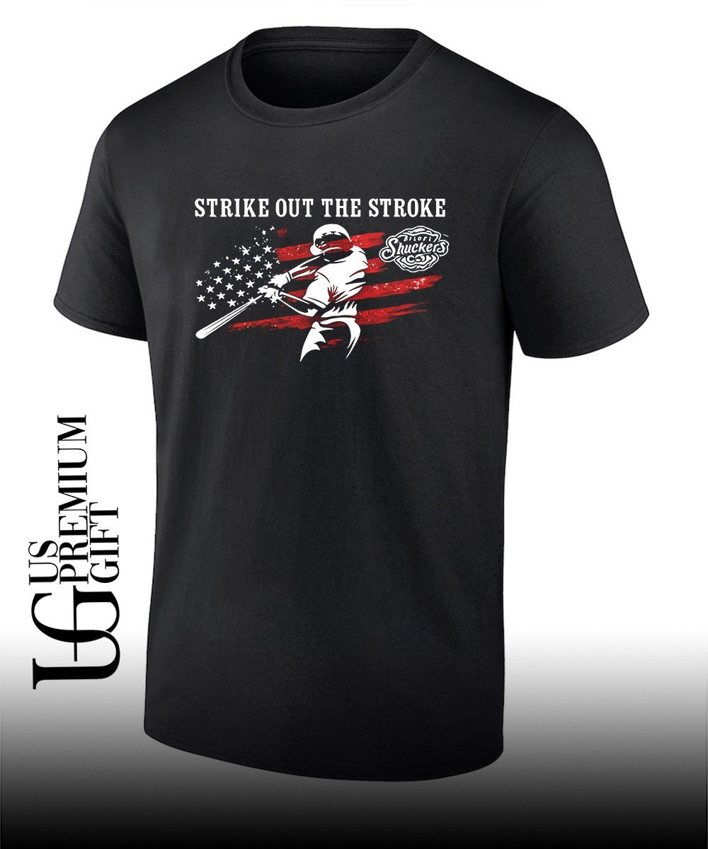 Biloxi Shuckers Twofer Tuesday Strike Out The Stroke 2026 shirt