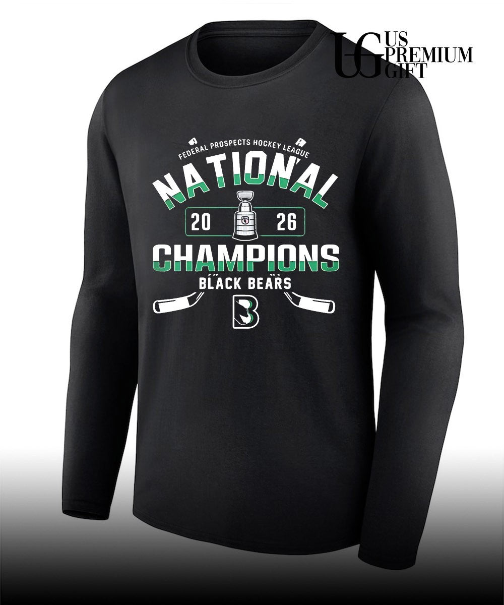 Binghamton Black Bears Champions Federal Prospects Hockey League 2026 shirt