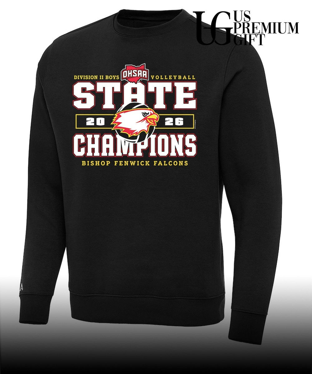 Bishop Fenwick Falcons 2026 OHSAA Boys Volleyball Division 2 State Champions shirt