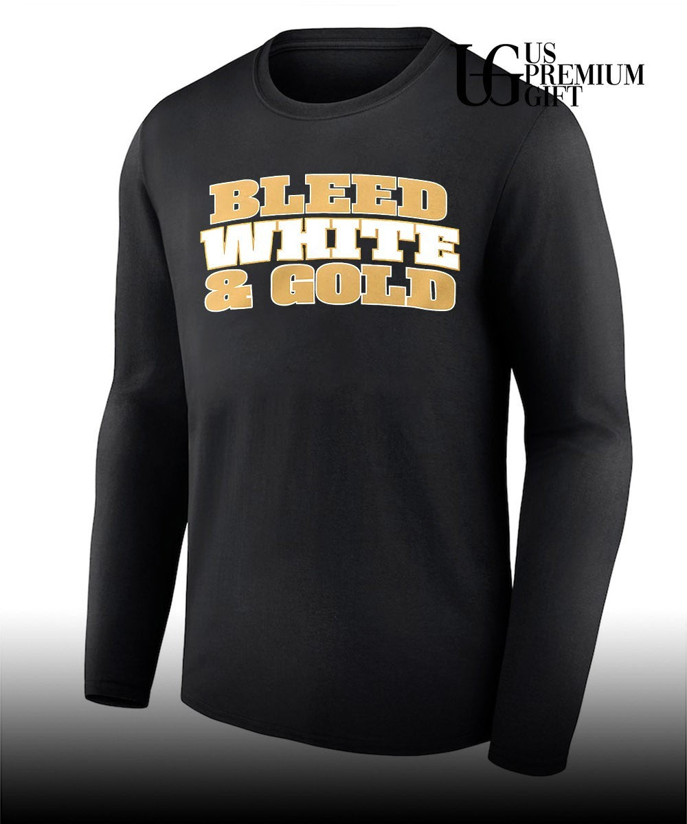 Bleed White and Gold shirt