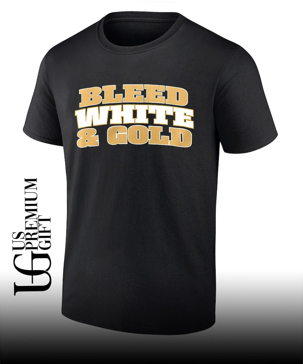 Bleed White and Gold shirt