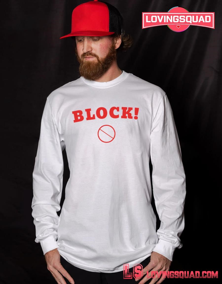Block Button Energy Funny Shirt
