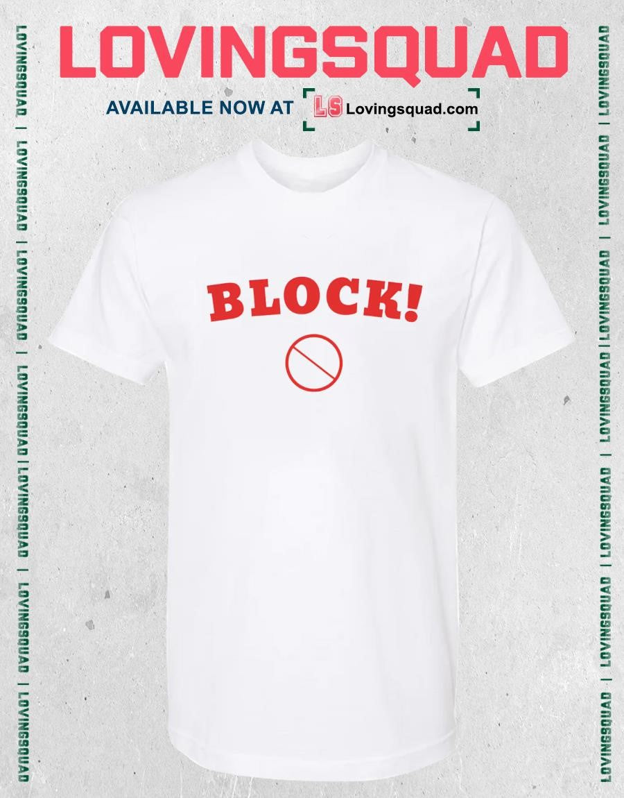 Block Button Energy Funny Shirt