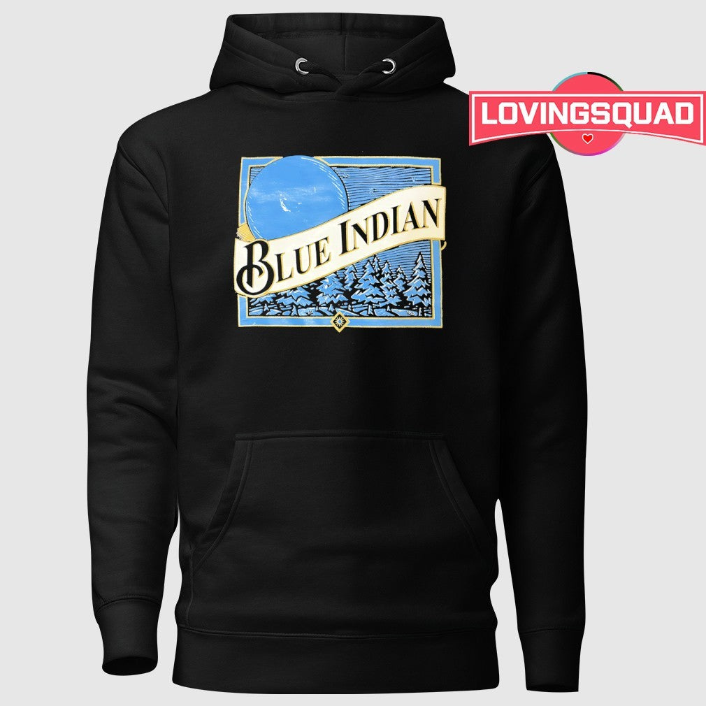 Blue Indian Moon Forest Nature shirt