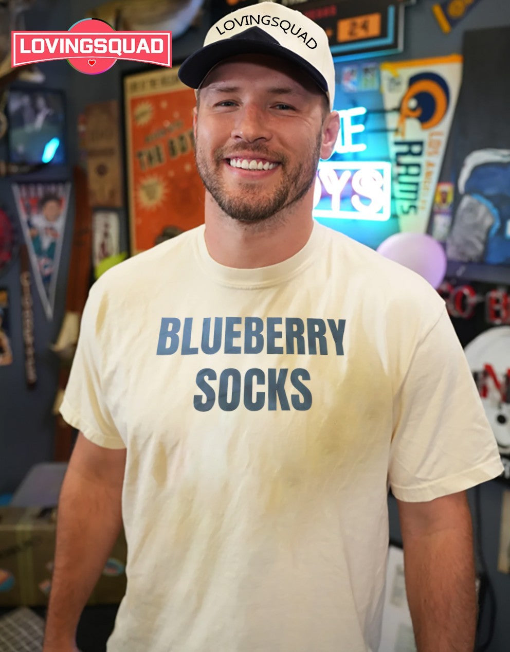 Blueberry Socks shirt