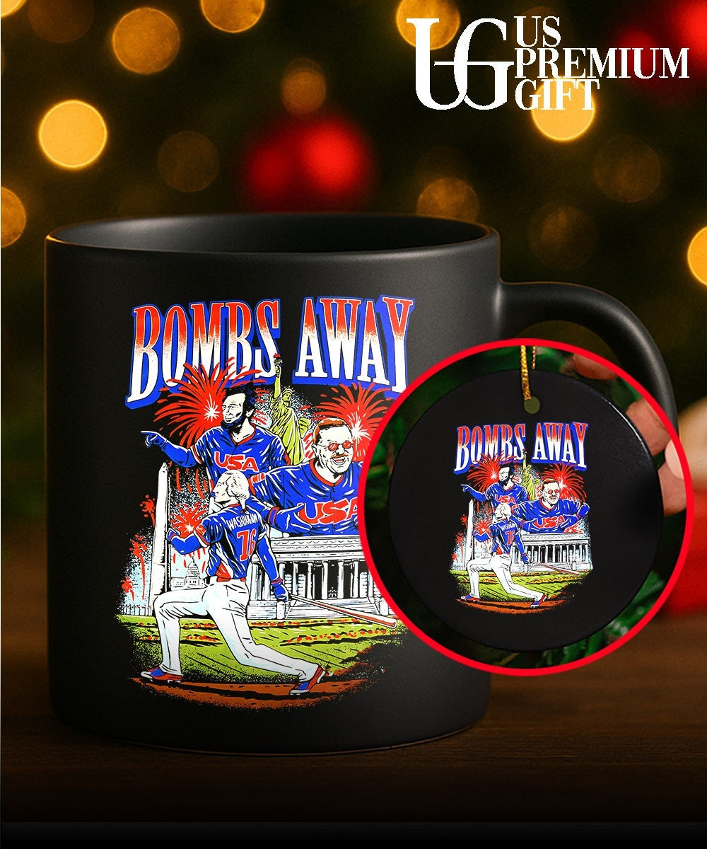 Bombs Away USA firework shirt