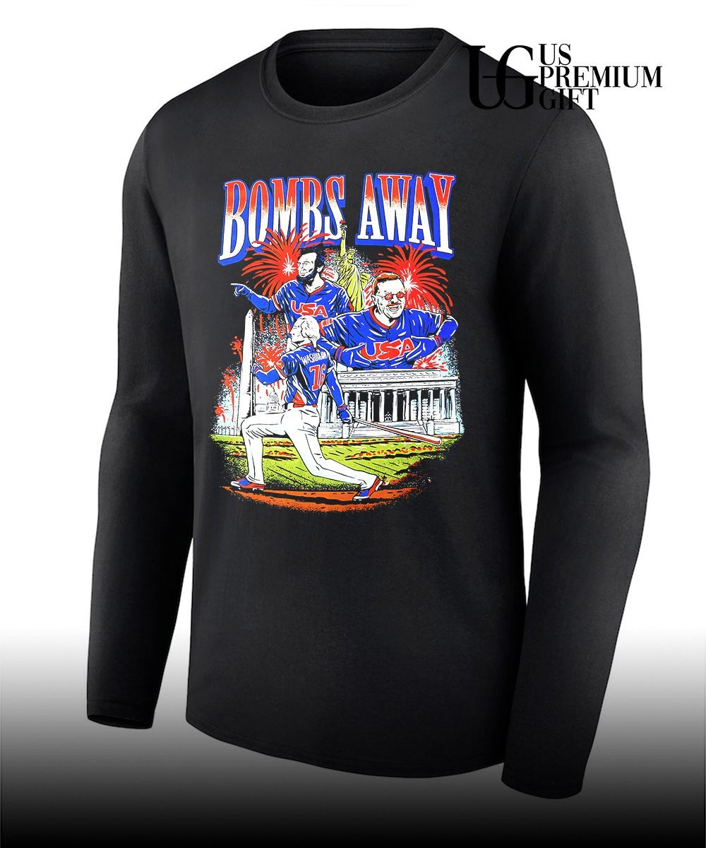 Bombs Away USA firework shirt