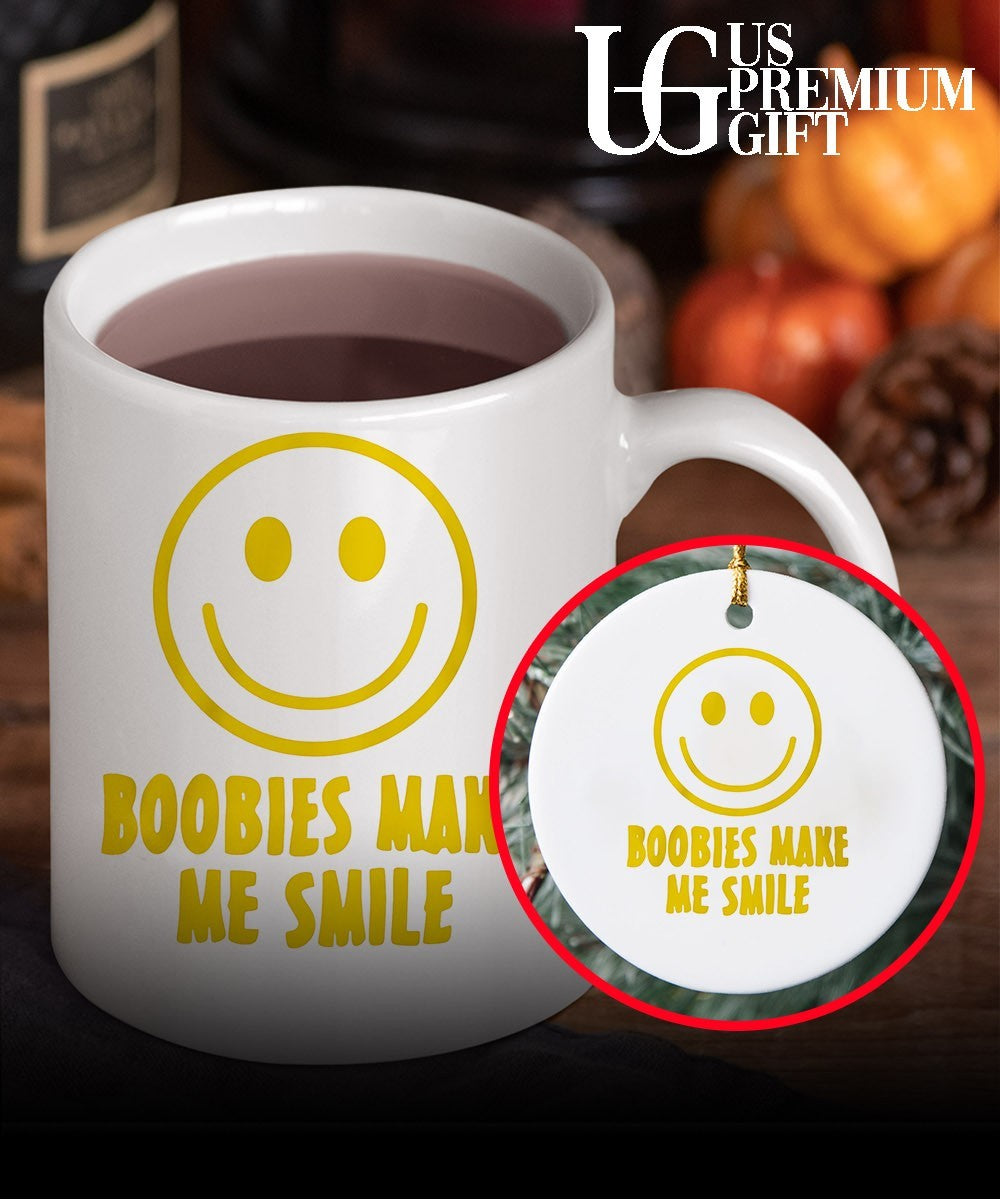 Boobies make me smile shirt