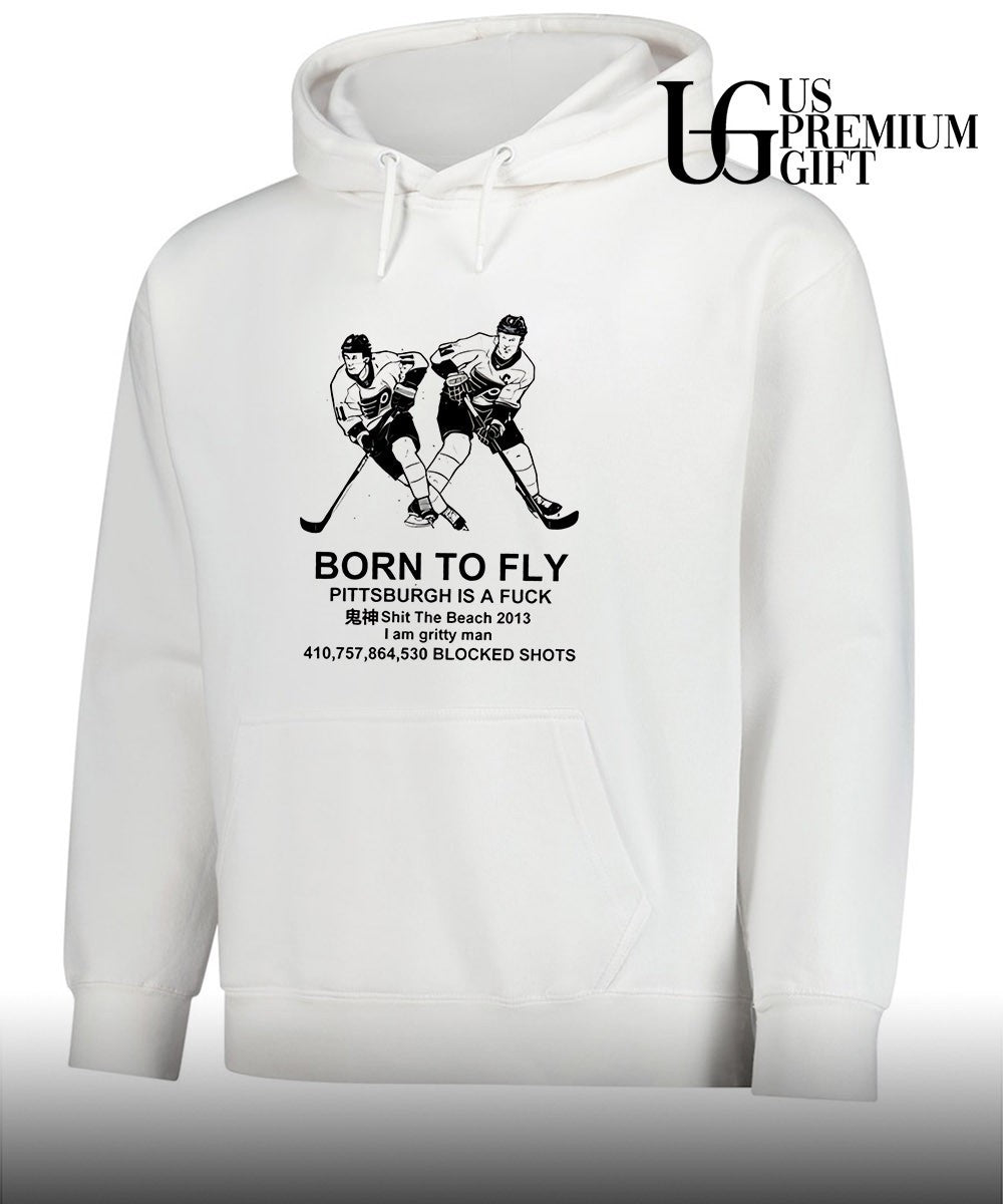 Born To Fly Pittsburgh is a fuck Philadelphia Flyers Hockey shirt