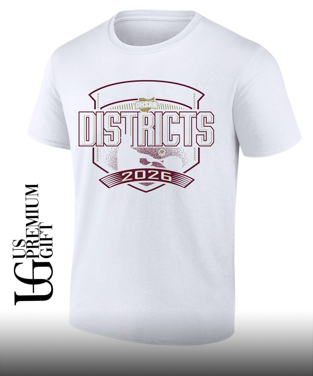 Boys Tennis Districts OHSAA 2026 shirt